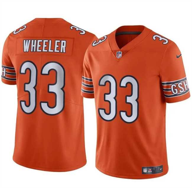 Men & Women & Youth Chicago Bears #33 Ian Wheeler Orange Vapor Football Stitched Jersey,We sell and wholesale Men & Women & Youth Chicago Bears #33 Ian Wheeler Orange Vapor Football Stitched Jersey on line form chian!
